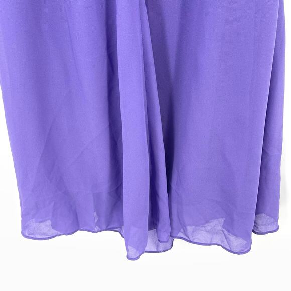 Michael Costello Purple Maxi Dress - Picture 13 of 15